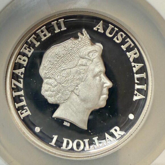 2013-P Australia Silver $1 Kangaroo High Relief NGC PF70 UCam one of first 3000 - Picture 7 of 8